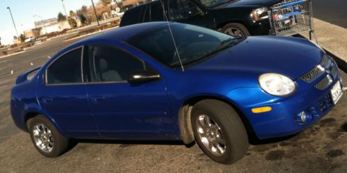 2004 blue dodge neon sxt sedan 4-door 2.0l