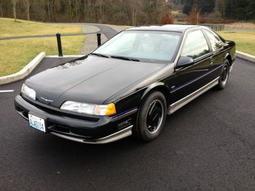 1990 ford thunderbird super coupe sc 35th anniversary edition low miles