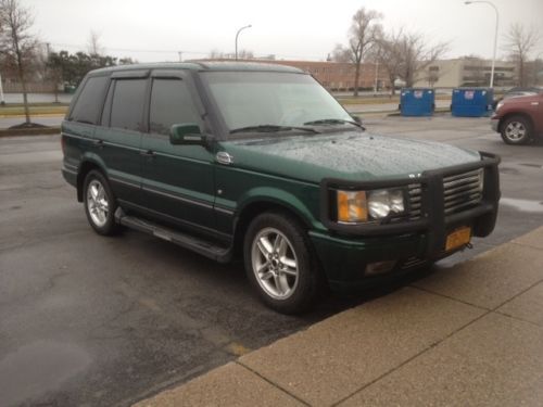 2001 range rover super low mileage