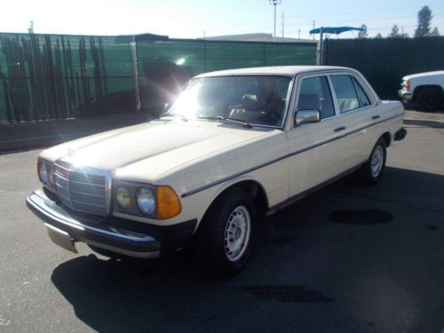 1982 mercedes 300d, no reserve