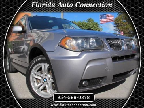 06 bmw x3 3.0i premium package xenons panoramic roof low miles clean carfax