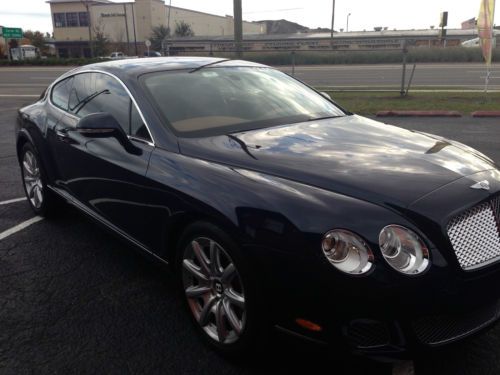 2010 bentley continental gt coupe 2-door 6.0l