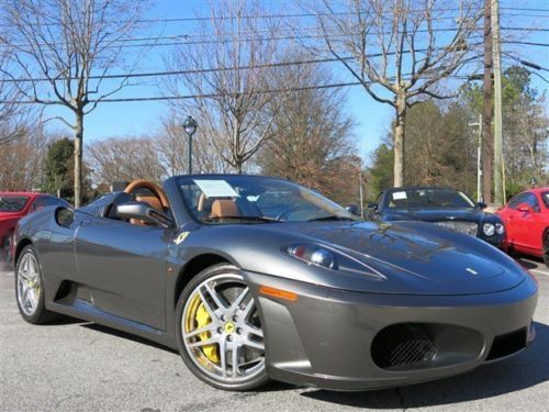 F430, spyder, shields, daytona seats, carboceramics, yellow calipers, ipod, awes