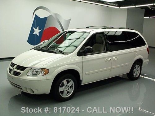 2006 dodge grand caravan sxt leather sunroof dvd 58k mi texas direct auto