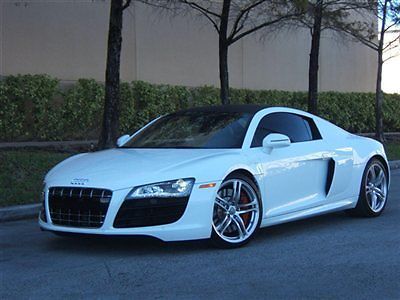 2012 audi r8 v10 coupe. manual transmission.