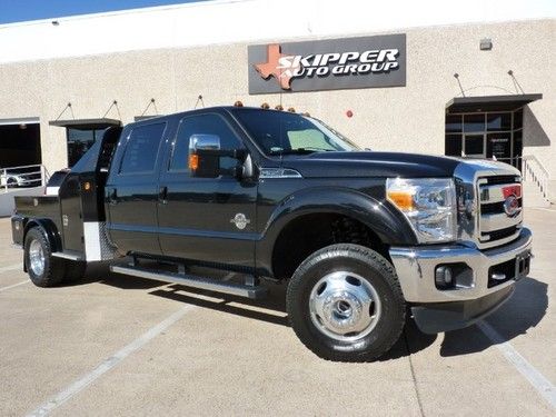 2012 ford f-350 custom bed lariat 4x4 navigation loaded clean carfax