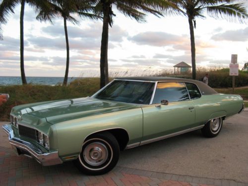 1973 chevrolet caprice classic hardtop 2-door 6.6l