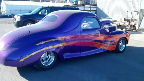 1941 LINCOLN ZEPHYR ALL STEEL PRO TOURING STEEL BODY 3 WINDOW HOT ROD! L@@@@K, image 2