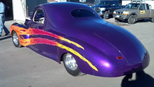 1941 LINCOLN ZEPHYR ALL STEEL PRO TOURING STEEL BODY 3 WINDOW HOT ROD! L@@@@K, image 3