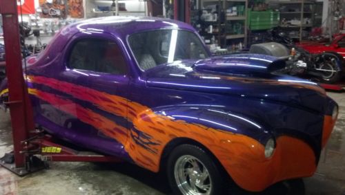 1941 LINCOLN ZEPHYR ALL STEEL PRO TOURING STEEL BODY 3 WINDOW HOT ROD! L@@@@K, image 4