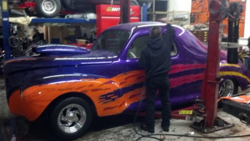 1941 LINCOLN ZEPHYR ALL STEEL PRO TOURING STEEL BODY 3 WINDOW HOT ROD! L@@@@K, image 6