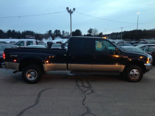 2001 ford f-350 super duty lariat crew cab pickup 4-door 7.3l