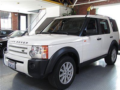 2008 land rover se-7 lr3 white