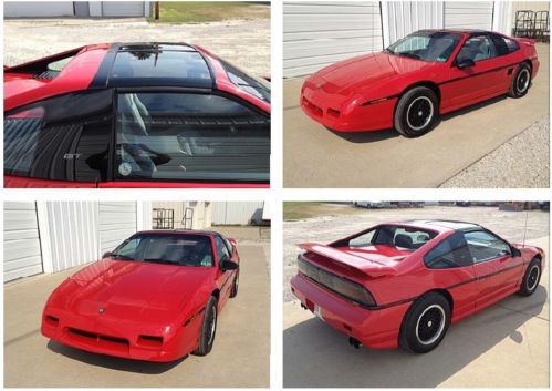 1988 pontiac fiero gt coupe 2-door 2.8l