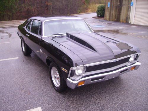 1972 chevrolet nova nice car 1970 model 350 engine factory 4 speed low reserve