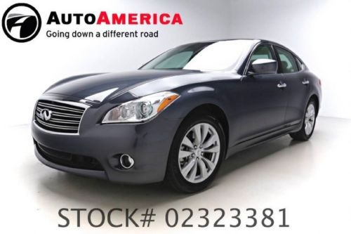 35k low miles 2011 infiniti m37 sedan rwd navigation heated leather sunroof