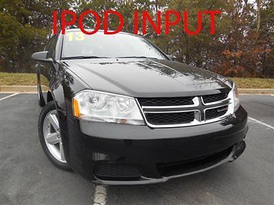 Dodge avenger se low miles 4 dr sedan automatic gasoline 2.4l i4 black