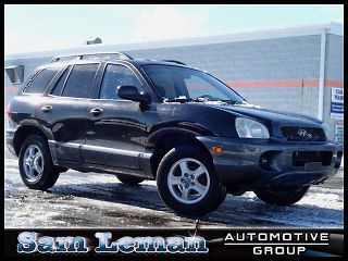 2003 hyundai santa fe base alloy wheels air conditioning heated mirrors