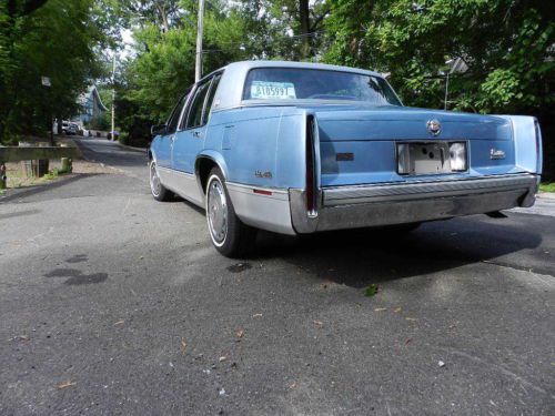 1990 Cadillac DeVille Base Sedan 4-Door 4.5L v8 garaged mint leather 24k miles, US $9,999.00, image 7