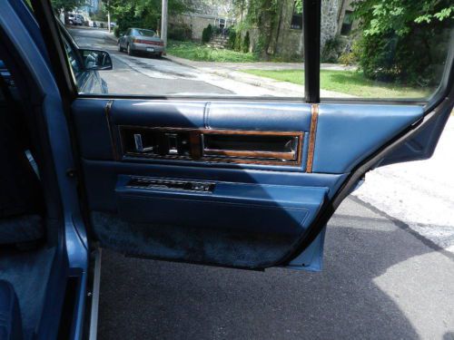 1990 Cadillac DeVille Base Sedan 4-Door 4.5L v8 garaged mint leather 24k miles, US $9,999.00, image 16