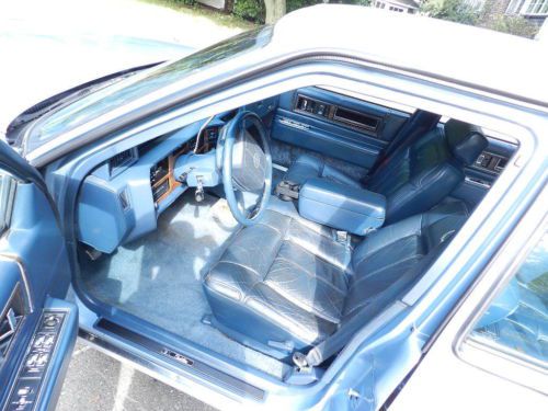 1990 Cadillac DeVille Base Sedan 4-Door 4.5L v8 garaged mint leather 24k miles, US $9,999.00, image 17