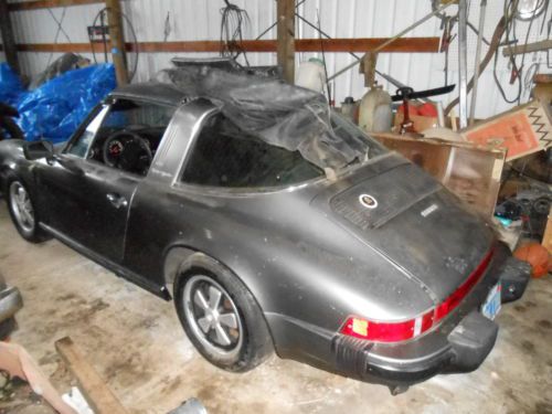 1977 porsche 911 s ,very rare targa ,barn find ,estate sale ,1 owner ,all orig