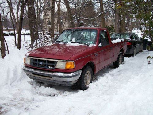 Red, good condition, standard cab, alloy wheels