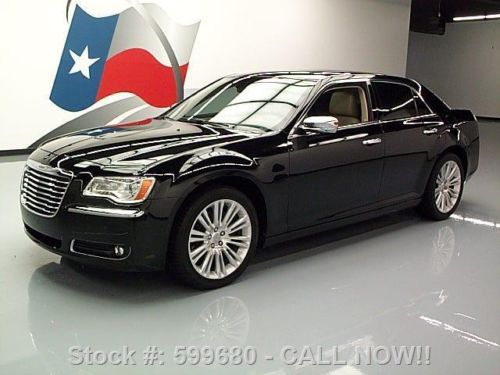 2011 chrysler 300c hemi pano roof nav rear cam 20&#039;s 28k texas direct auto