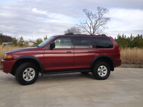 1999 mitsubishi montero sport 76k original mile no reserve