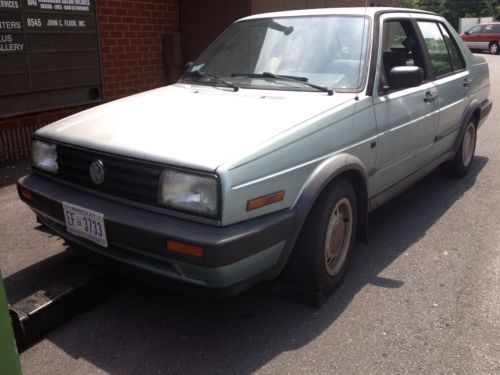 1991 volkswagen jetta gl sedan 4-door 1.6l