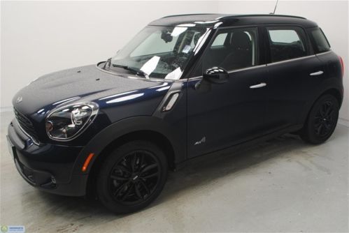 12 mini cooper s countryman awd heated leather moonroof 1 owner factory warranty