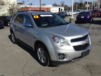 Awd 4dr ltz chevrolet equinox ltz low miles suv automatic gasoline 2.4l dohc 4-c