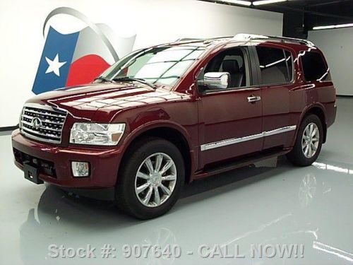 2010 infiniti qx56 4x4 sunroof nav rear cam dvd 88k mi texas direct auto