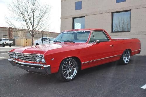 1967 el camino custom, crate ls6, coilovers, nice!