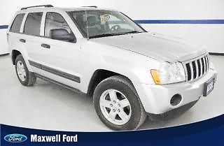 05 grand cherokee laredo 4x4, 3.7l v6, auto, cloth, pwr equip, clean,we finance!