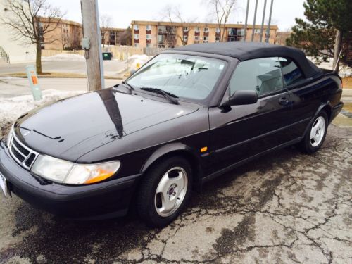 1998 saab 900 s! low miles! convertible! 5 speed! heated seats! buy it now