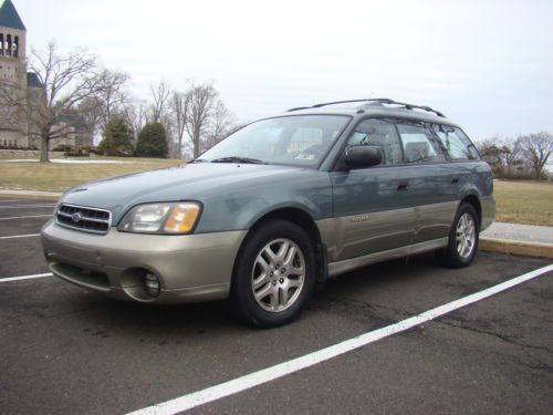 2000 subaru legacy outback all wheel drive no reserve !