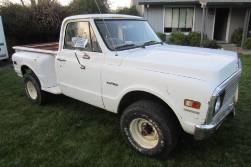 1969 chevrolet c10  short wheel base  four wheel drive pick up