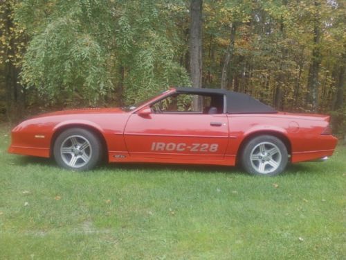 Super nice 1988 iroc convertible