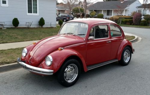 1969 volkswagen beetle coupe