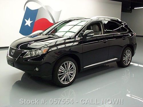 2011 lexus rx350 sunroof vent seats rear cam 20&#039;s 36k!! texas direct auto