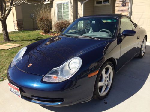2000 porsche 911 carrera convertible 2-door 3.4l