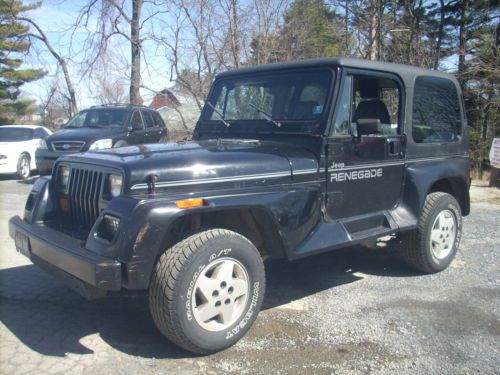 1993 jeep wrangler renegade 4x4 4.0l