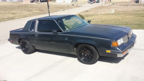 1988 oldsmobile cutlass supreme fuel injected  ls1 swap 6 speed!  no reserve!