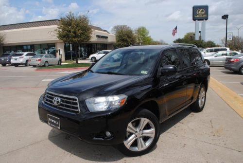 2008 toyota highlander sport cd low mileage