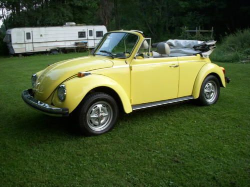 1978 volkswagen beetle base convertible 2-door 1.6l