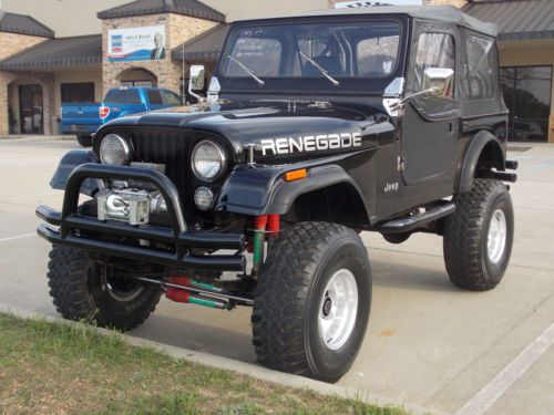 1985 jeep cj7 renegade sport utility 2-door 4wd with chevrolet 305 v8
