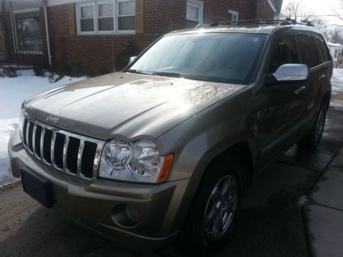 2006 jeep grand cherokee 4x4 hemi overland edition fully loaded