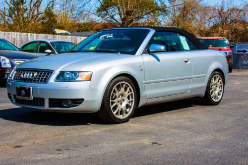 2006 audi s4 cabriolet convertible 340 hp leather navigation