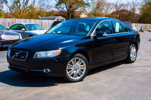 2007 volvo s80 v8 sedan  awd leather sunroof clean carfax low miles low reserve!